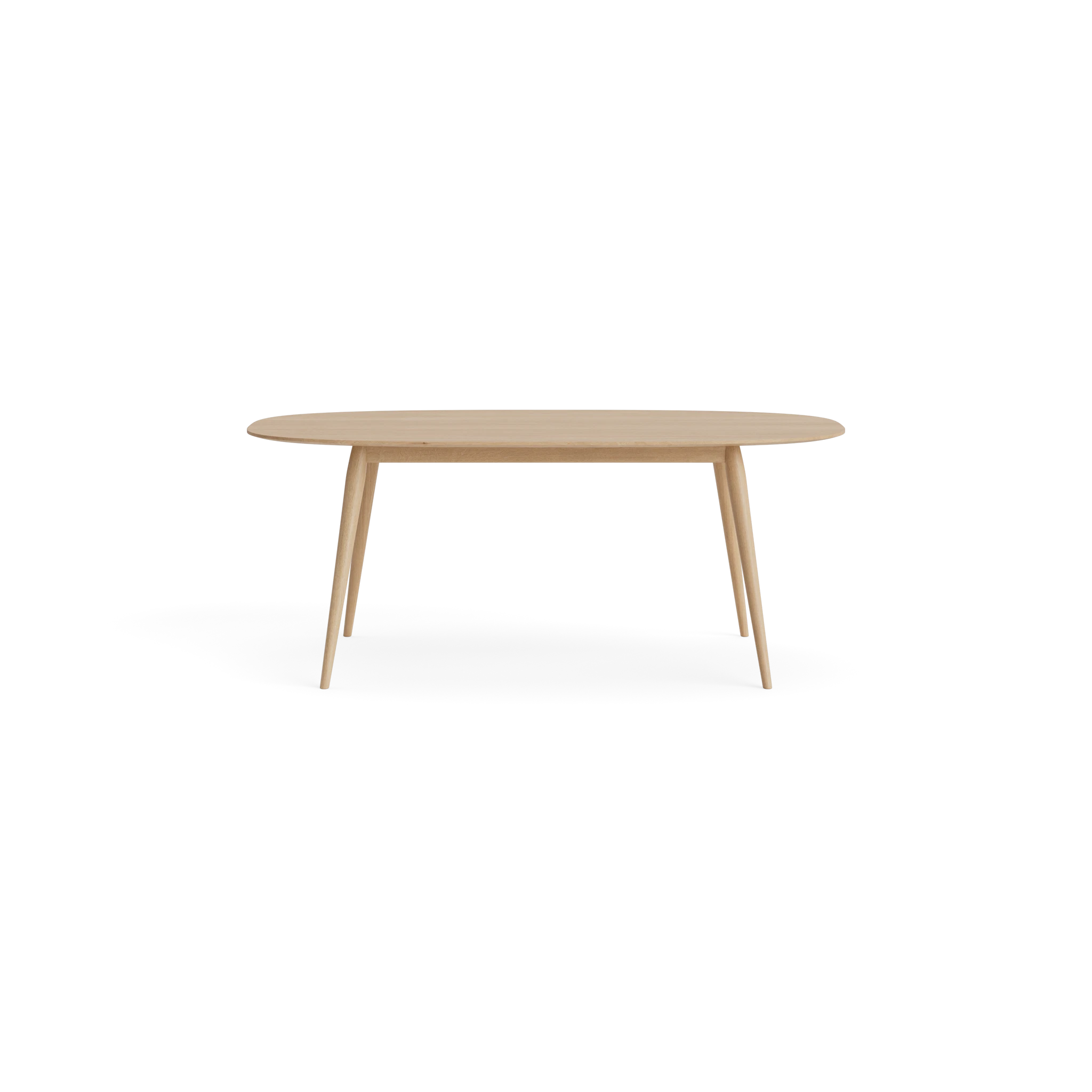 PLAYdinner Lamé 180, 230 & 280 Dining Table in Oak Soaped – Solid wood dining table by Bruunmunch