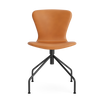 PLAY Chair Swing in Basic Leather Cognac – dining chair by Bruunmunch