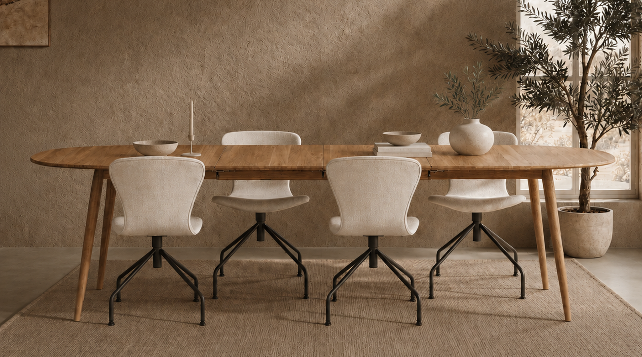 PLAYdinner Lamé - Extendable Dining Table